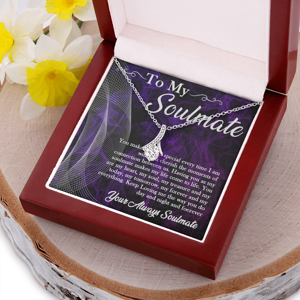 71B Necklace Gift To My Soulmate/Girlfriend/Wife, Women Necklace Gift from Husband