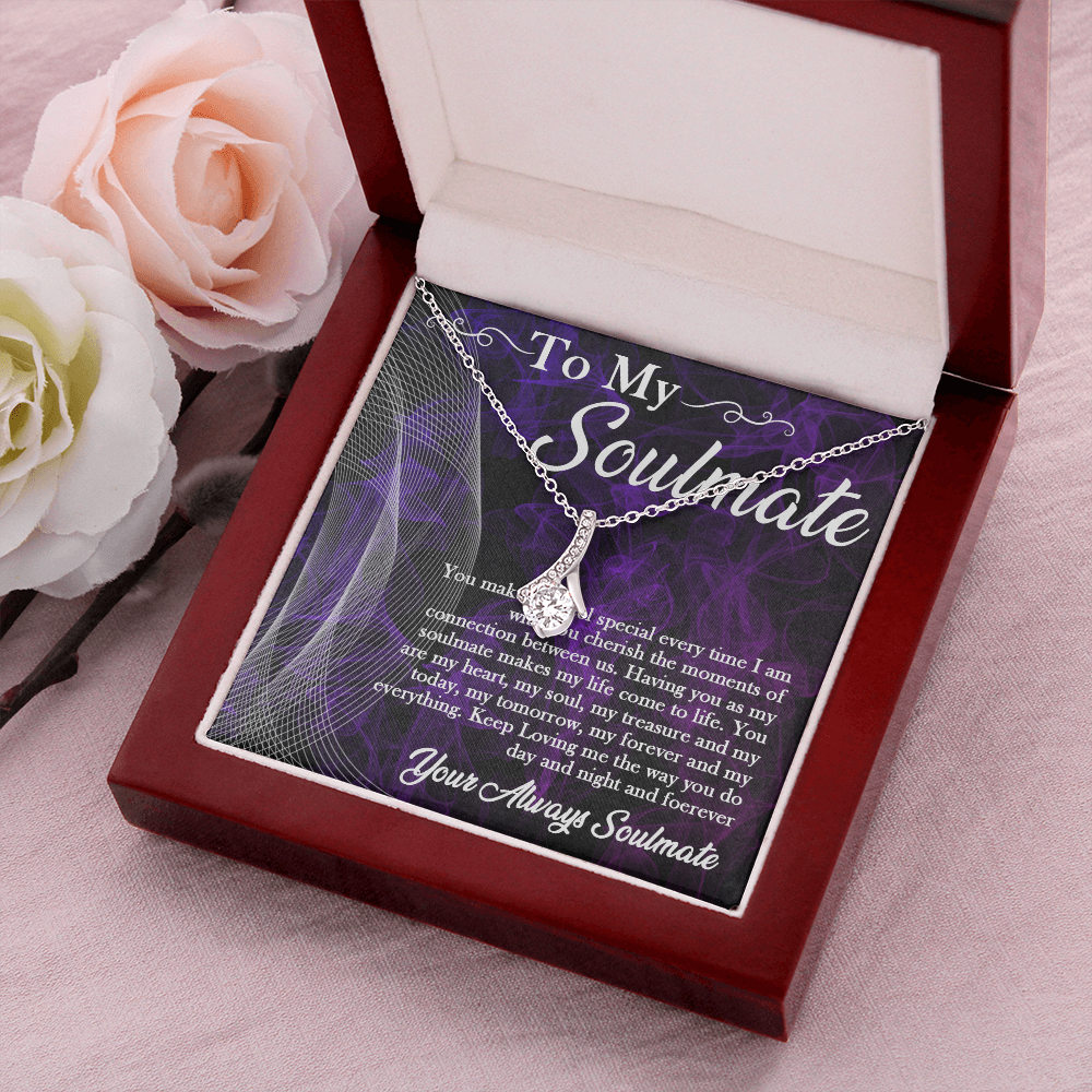 71B Necklace Gift To My Soulmate/Girlfriend/Wife, Women Necklace Gift from Husband