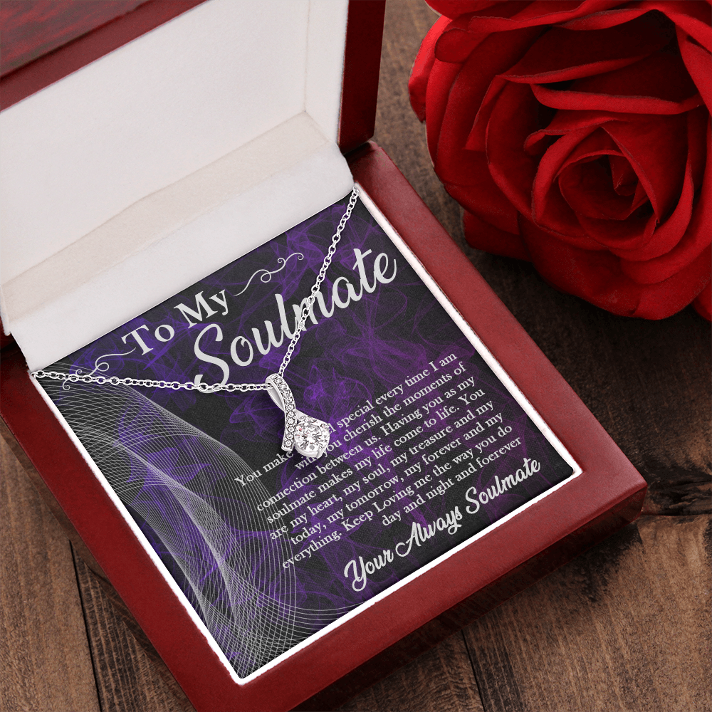 71B Necklace Gift To My Soulmate/Girlfriend/Wife, Women Necklace Gift from Husband