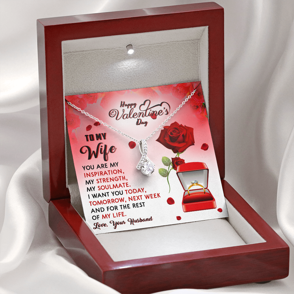 209B - To my Wife Gift from Husband, I LOVE YOU Forever & Always, Valentine's Day Gift