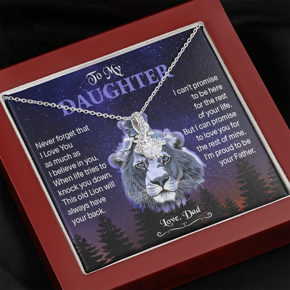Necklace to my Daughter from Lion Dad
