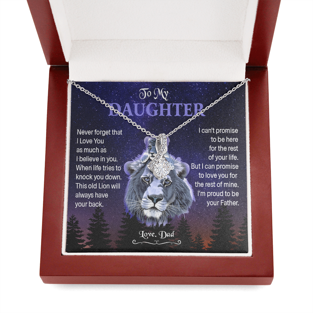 Necklace to my Daughter from Lion Dad