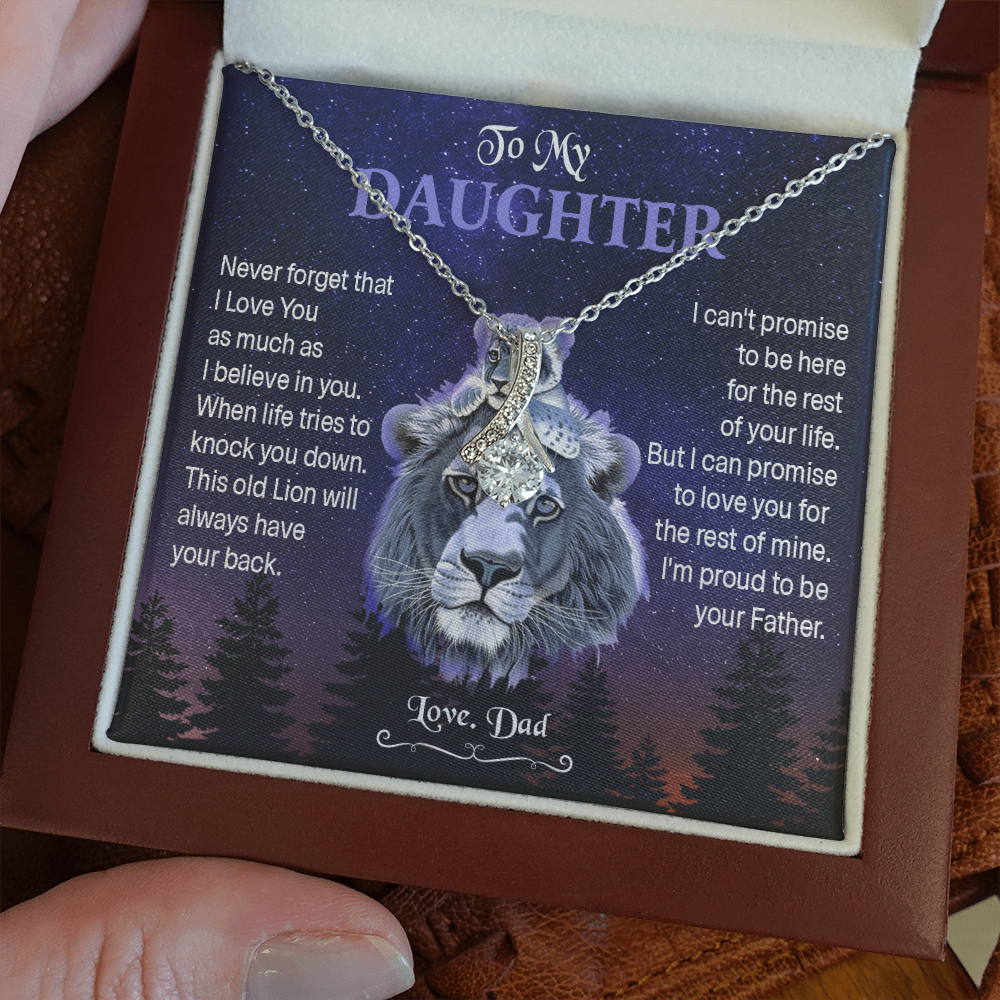 Necklace to my Daughter from Lion Dad