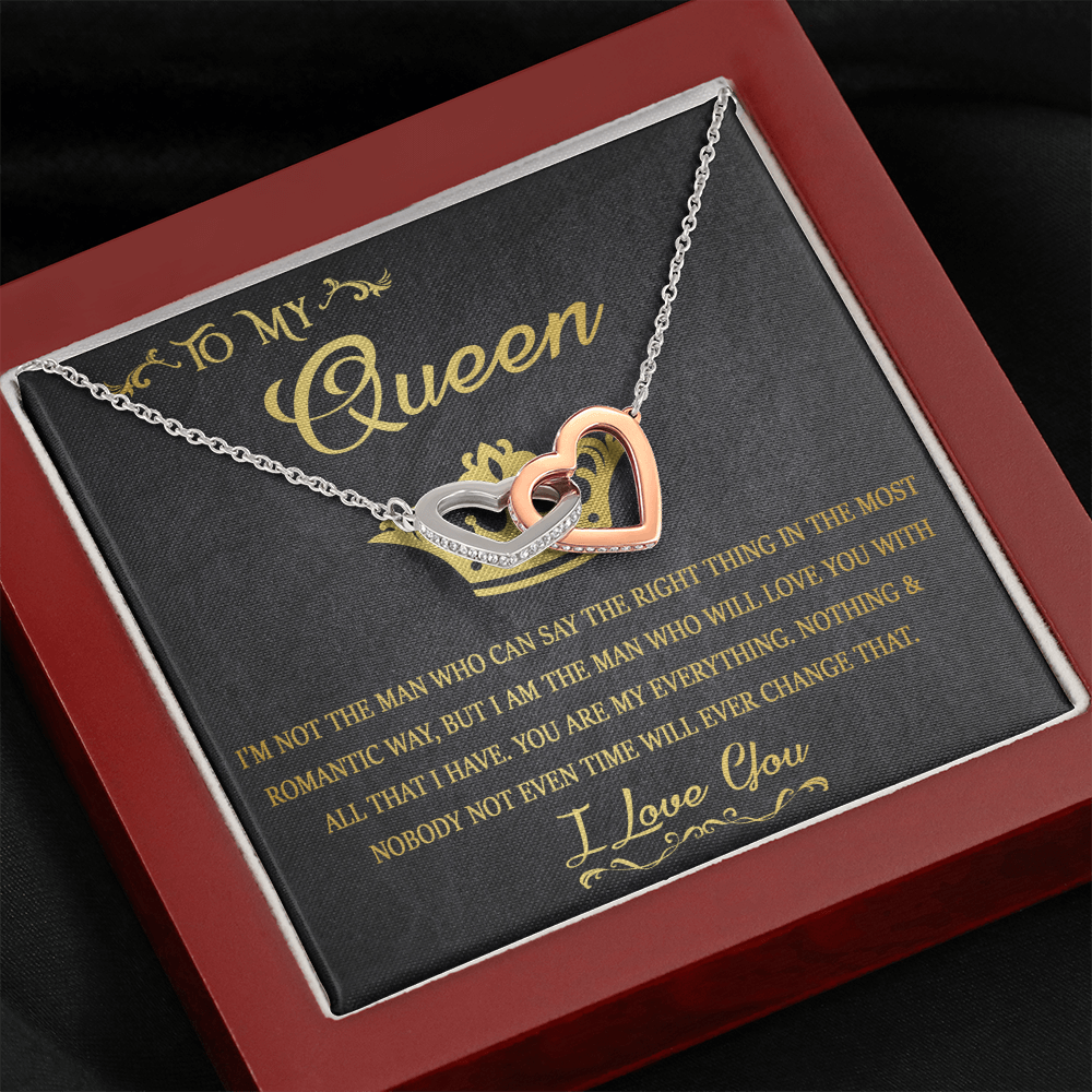 70D Necklace To My Queen, Gift for Daughter/Girlfriend/Wife, Women Necklace for Her