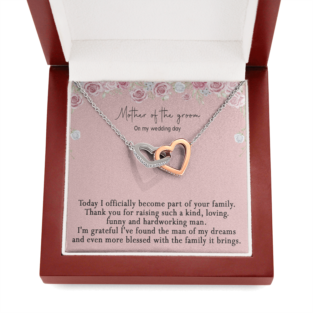 172D Gifts Necklace Love Knot To Mom On My Wedding Day From Son On Wedding Day