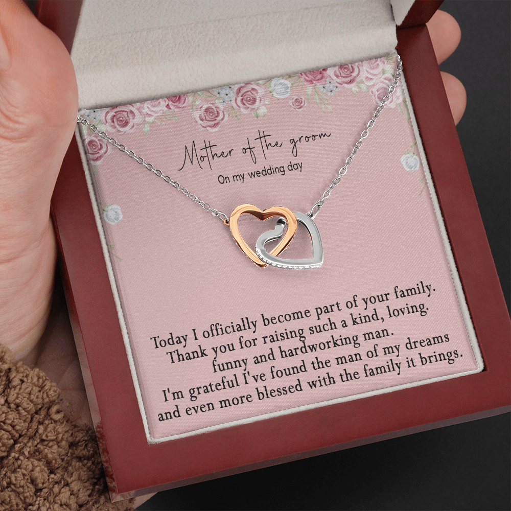 172D Gifts Necklace Love Knot To Mom On My Wedding Day From Son On Wedding Day