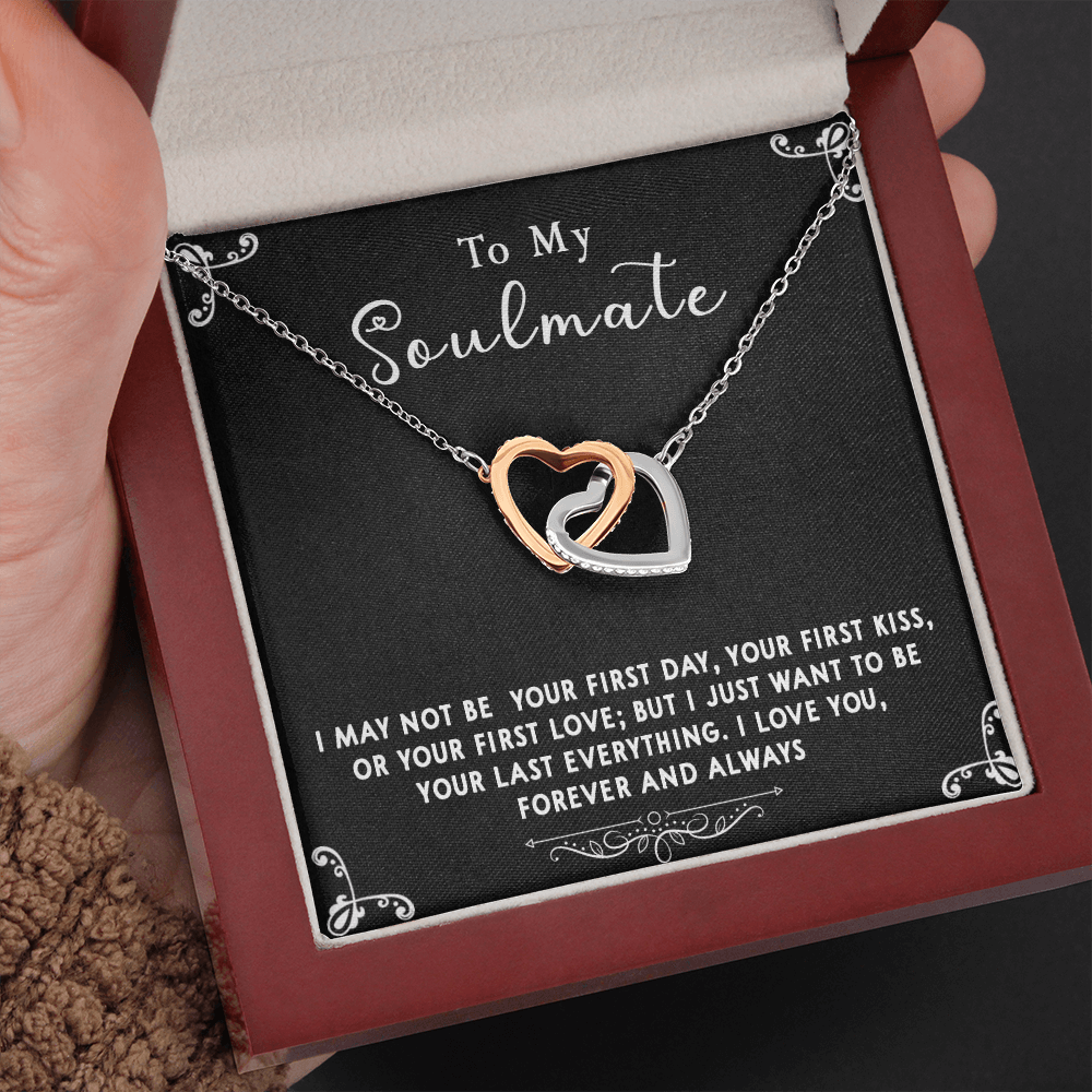 169D Gift To My Soulmate Necklace, Birthday Necklace For Wife, Happy Valentine Gift