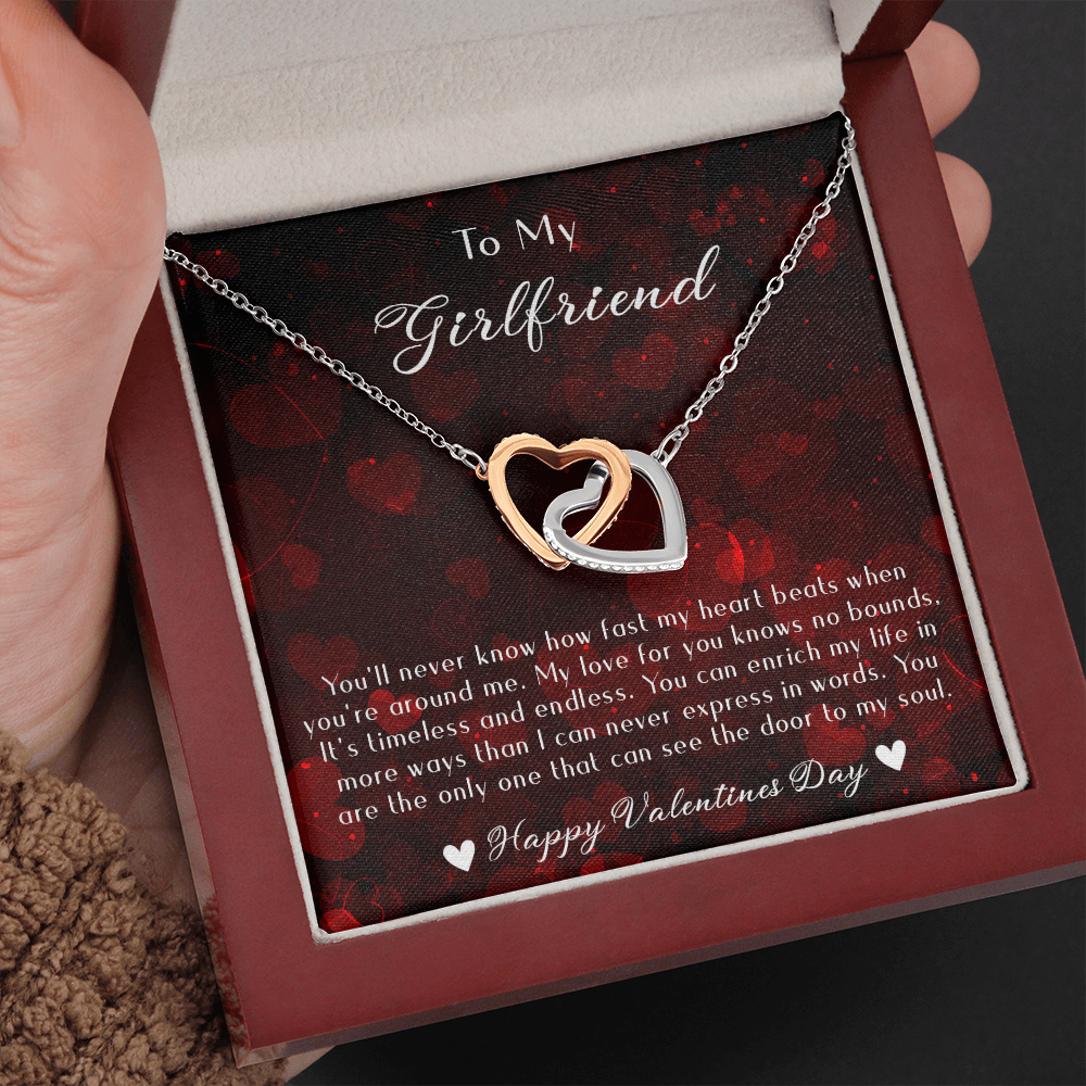 178D Valentine's Day Gift To My Girlfriend, I LOVE YOU Forever & Always, Perfect Gift