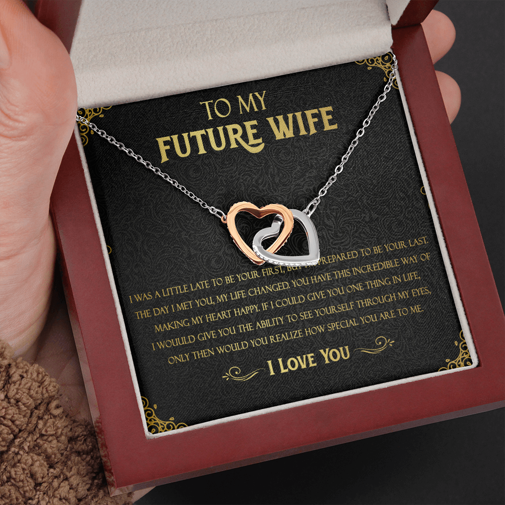 72D Necklace To Future Wife/Girlfriend, Woman Necklace Gift for Her From Husband