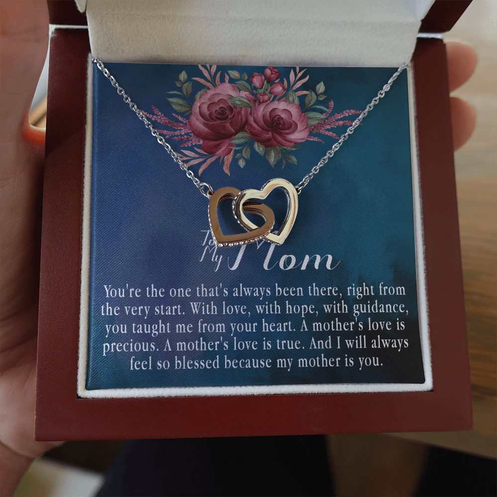 151D To My Mom Necklace, Mama, Gift From Son For Birthday, Necklace I Love My Mom