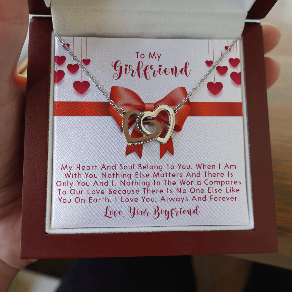 251D Necklace To My Girlfriend, Love Gift for Her From Boyfriend, Couple Necklace