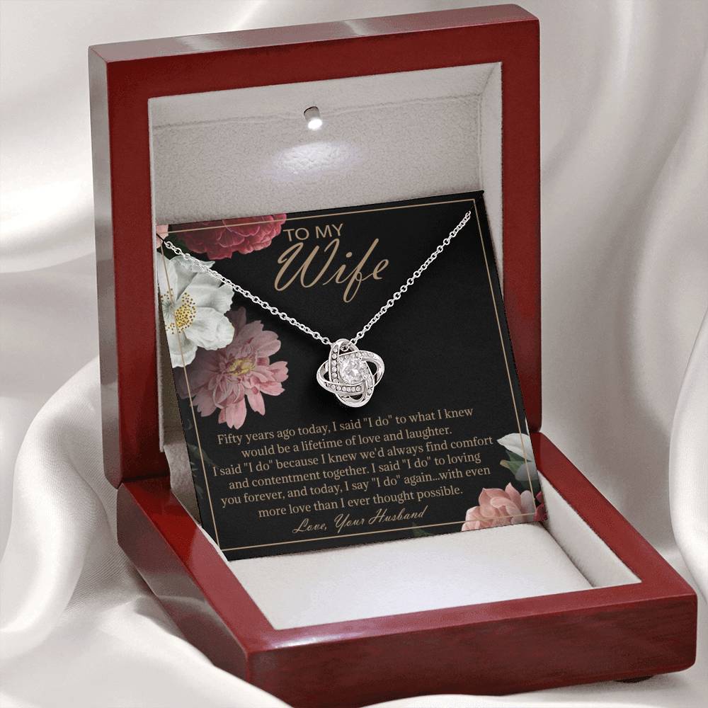 50th Anniversary Gifts For Wife Unique Card 50 Years Wedding