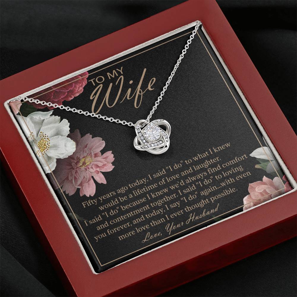 50th Anniversary Gifts For Wife Unique Card 50 Years Wedding