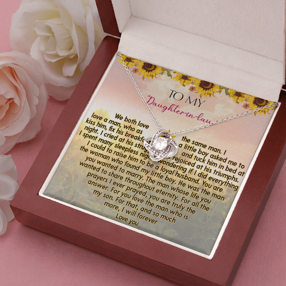 425A To My Daughter In Law Necklace from Mother In Law I Will Forever Love You