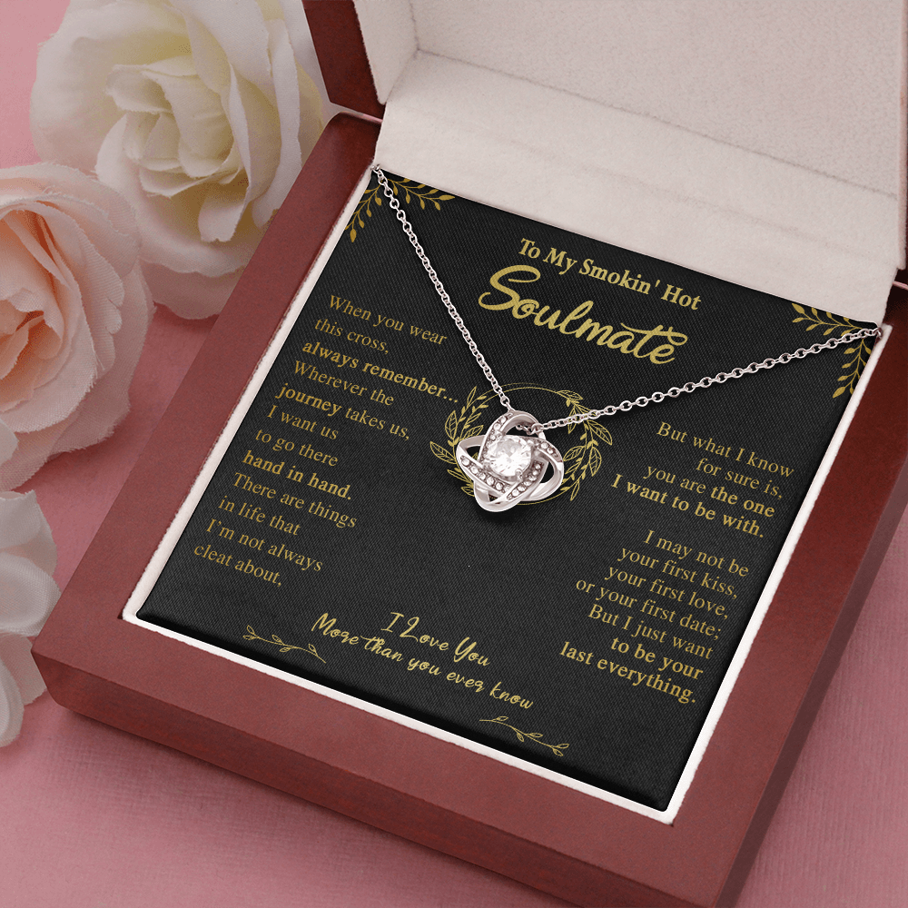 N355A To My Soulmate Necklace Engagement Anniversary Gift for Her Birthday