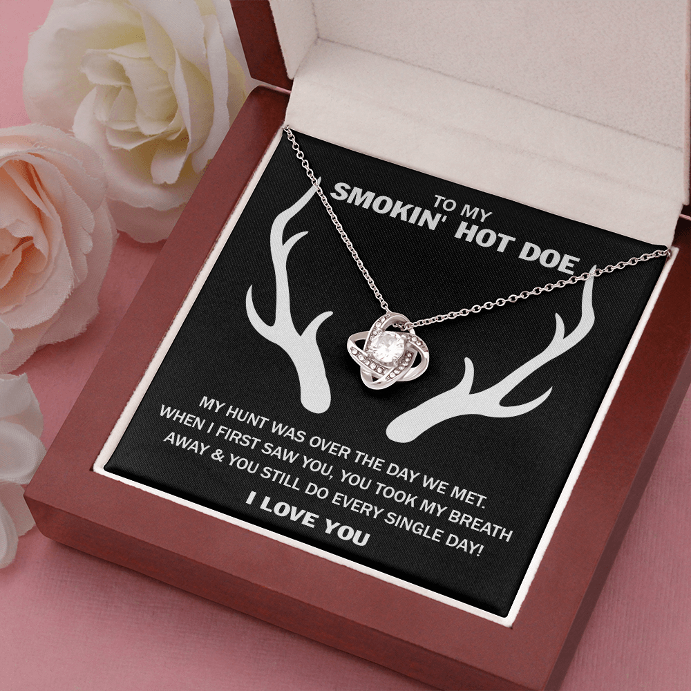 392 To My Smokin' Hot Doe Knotted Love Necklace