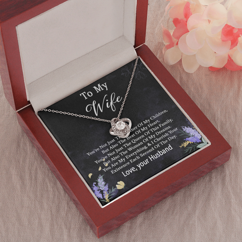 68A Necklace To My Wife, Women Necklace for Her, I LOVE YOU Necklace from Husband