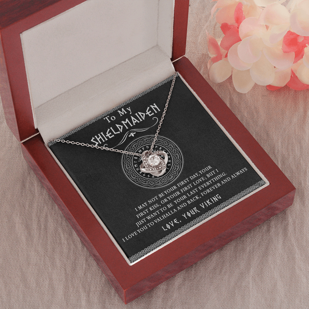 171A Necklace Gift To My Shieldmaiden, Viking Jewelry For Women, Her, Wife, Soulmate