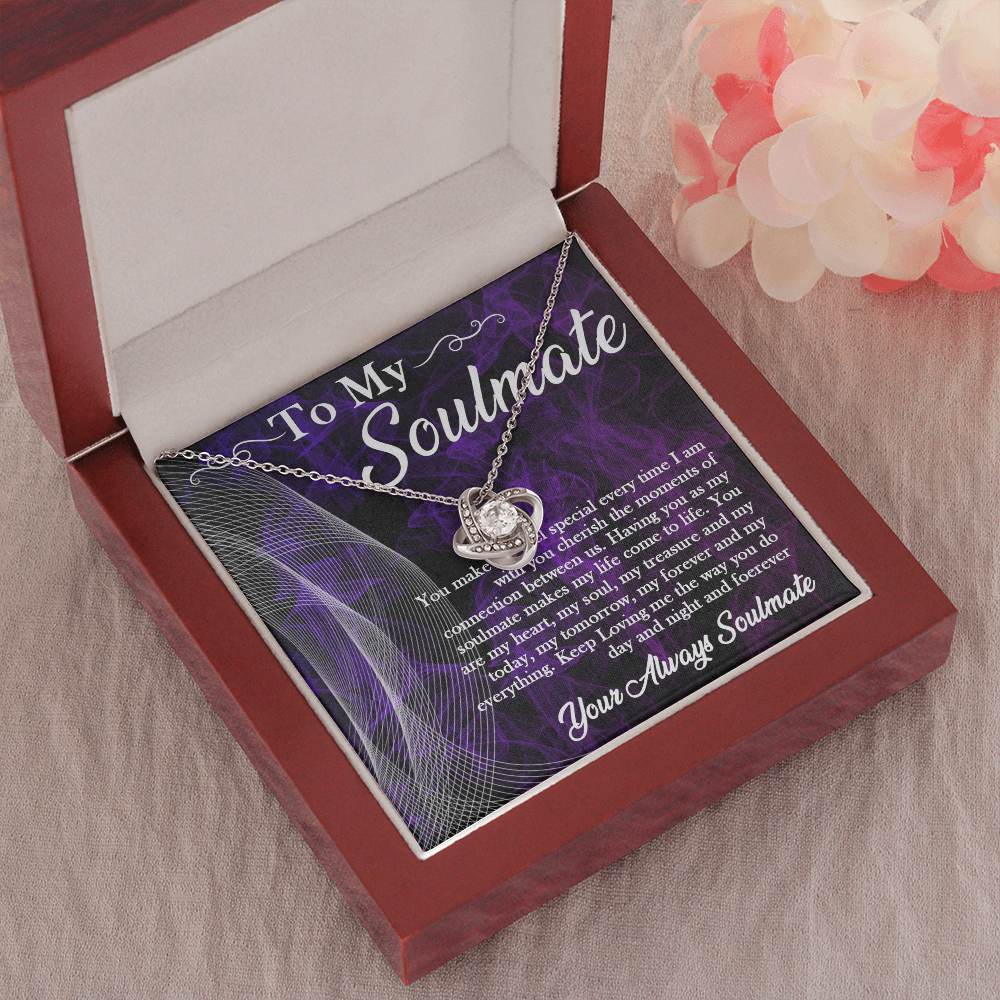 71A Necklace Gift To My Soulmate/Girlfriend/Wife, Women Necklace Gift from Husband