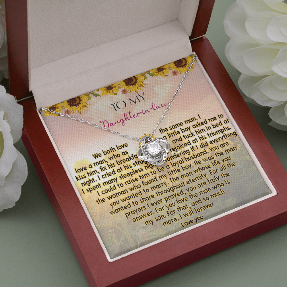 425A To My Daughter In Law Necklace from Mother In Law I Will Forever Love You