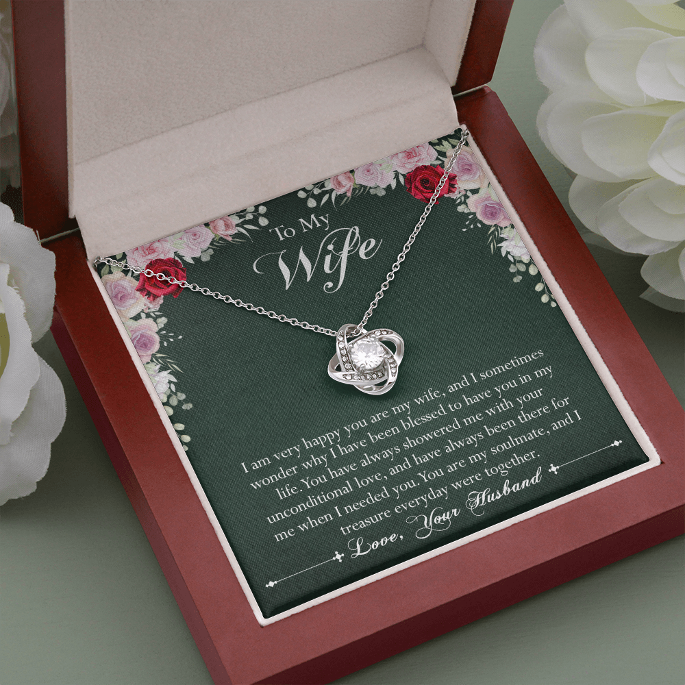 417A To My Wife Necklace Gift For Your Wife - Happy To Have You In My Life