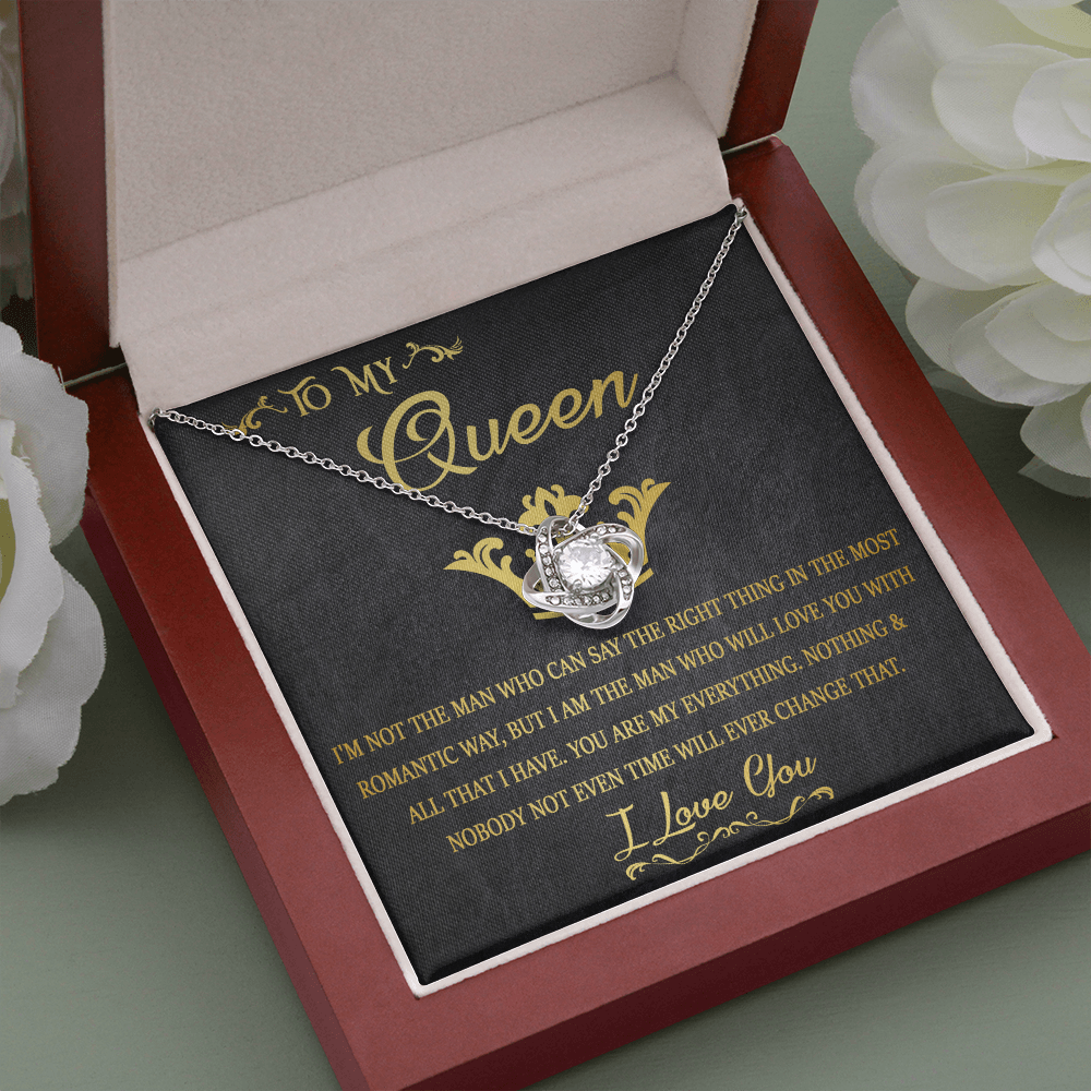 70A Necklace To My Queen, Gift for Daughter/Girlfriend/Wife, Women Necklace for Her