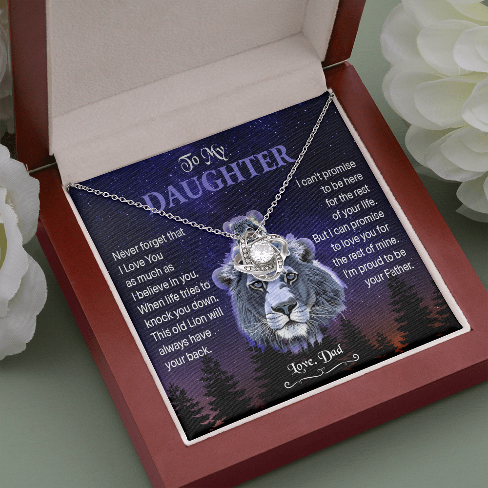 Necklace to my Daughter from Lion Dad