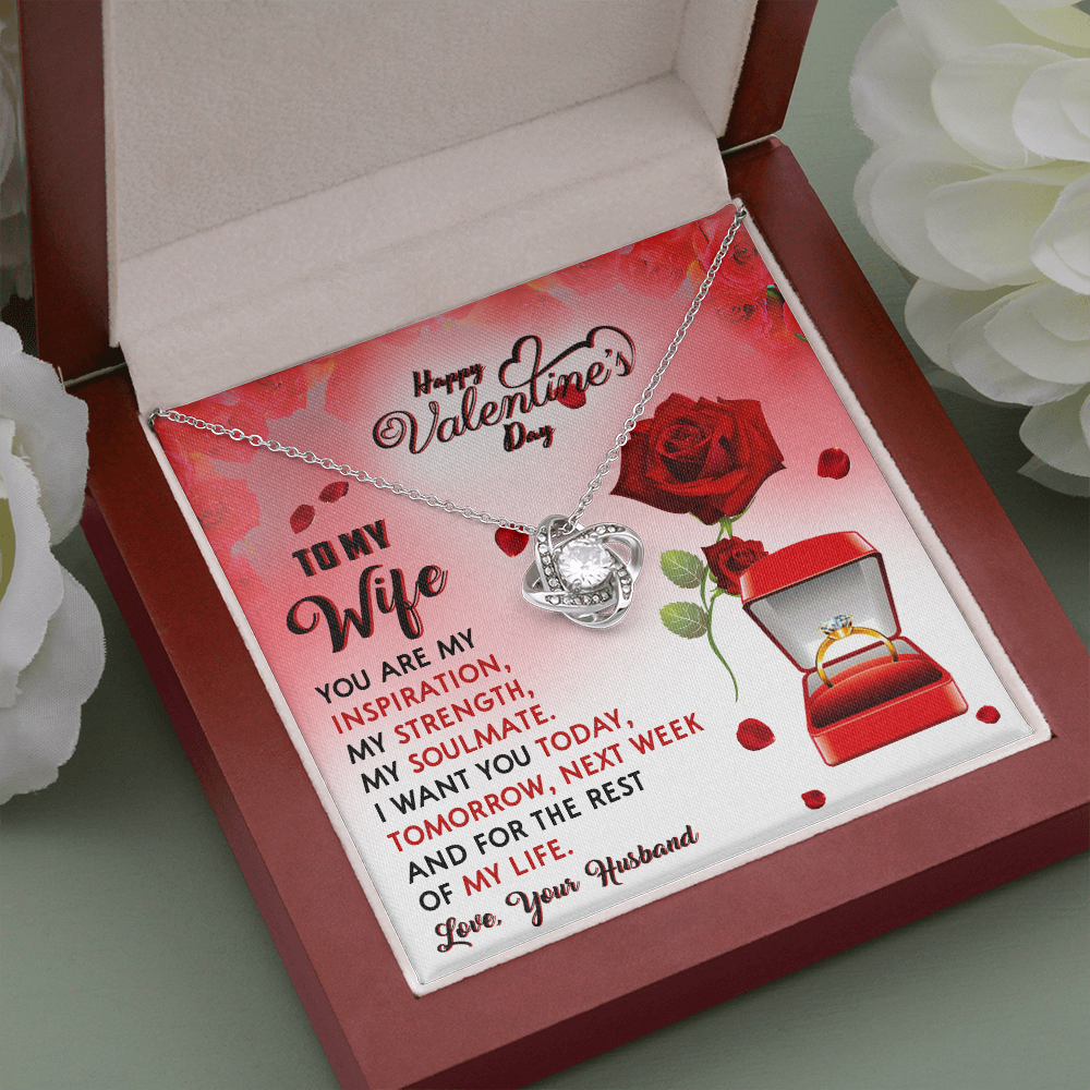 209A - To my Wife Gift from Husband, I LOVE YOU Forever & Always, Valentine's Day Gift