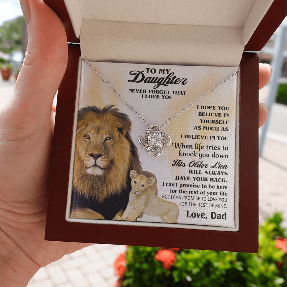 Necklace To My Daughter, I Hope You Believe In Yourself 511
